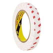 3M 스카치 다용도 폼 앙면 테이프 18mm x 5m, 흰색, 1개
