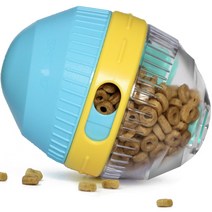 [대형견노즈워크공] 스니피즈 거위알 강아지 소리나는 노즈워크 간식 장난감 공, 혼합색상, 1개