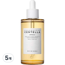 스킨천사 마다가스카르 센텔라 앰플, 100ml, 5개