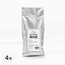 바스참 사해소금 내추럴 가는입자 리필용, 1kg, 4개