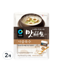 청정원 맛선생 사골육수 농축, 60g, 2개