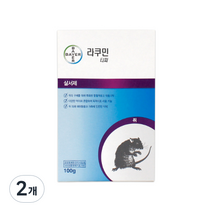 라쿠민 티피 100g 살서제, 1개입, 2개