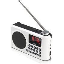[bz-cdpr2100] 브리츠 포터블 라디오 블루투스 스피커 BZ-R800BT, 블랙