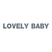 와니데코_접착이니셜 _LOVELY BABY, 그레이