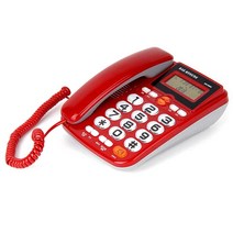 대명전자통신 CID 유선 전화기 DM-980, DM-980(레드)