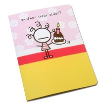 스머크 생일카드, YEAR OLDER (SCSM012), 1개