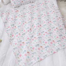 보떼하우스 순면 거즈이불 M, 포레스트베어 그레이