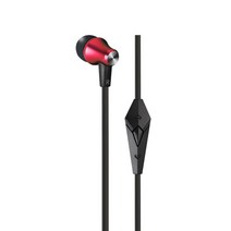 오블링 알루미늄 하이퀄리티 이어셋, OV-IP620, 레드