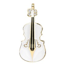 컴길 로베르토 바이올린 캐릭터 USB메모리 화이트, 8GB, 8GB