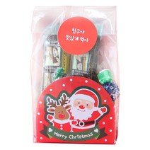 HCN x-mas 쿠키받침세트, 혼합색상, 12개입