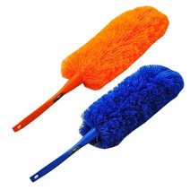 리버그린 초극세사 흡착 먼지 털이개 블루 + 오렌지, 혼합색상, 1세트