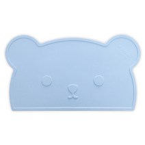 더우드랜드 르디테일 미뇽 곰 이유식매트, 블루