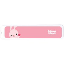 크린챔버 애니팡 건전지 타입 휴대용 칫솔 살균기 DK-802AP, DK-802, 하트 애니