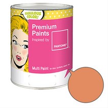 노루페인트 팬톤 멀티 에그쉘광 페인트 1L, 코퍼탠(16-1338)