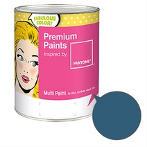 노루페인트 팬톤 멀티 페인트, 미드나이트(19-4127), 1L, 1개