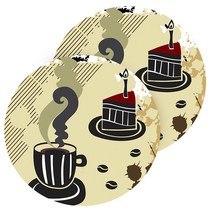 이코디 티타임 코스터 2p, E