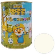 노루페인트 뽀로로 키즈 바이오 페인트, 뽀로로화이트크림, 0.9L, 1개