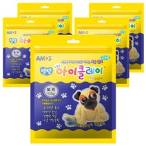 아모스 탱탱 아이클레이 파우치 5p, 보라, 5개