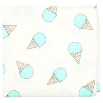 디케이홈 영유아 이중거즈 아이스크림 블랭킷 L, 민트