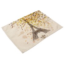 비케이 프랑스 식탁매트, 19, 가로 42cm x 세로 32cm