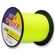 싸파 SUPER POWER 나일론줄 10호 랜덤 발송, 500m, 1개