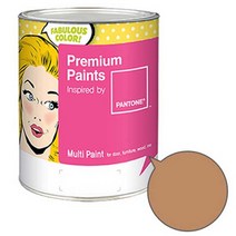 노루페인트 팬톤멀티 에그쉘광 오렌지 브라운계열 페인트 1L, 샌드스톰(16-1235)