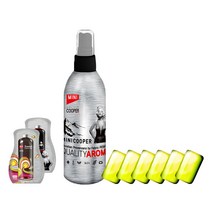 아토세이프 밀크코튼 미니쿠퍼 섬유향수 용기 150ml + 플라워바이향 캡슐 6p + 섬유유연제 50ml 2p 랜덤 발송, 3세트