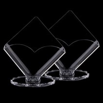 마켓감성 하트 냅킨꽂이 S, 2개입