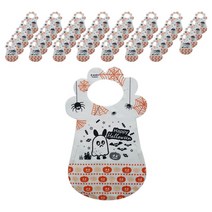 캐프런 어린이용 할로윈 A 벌크형 코팅부직포 앞치마 60g, 40매입, 1개