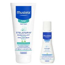 무스텔라 스텔라토피아 에몰리언트 밤 200ml + 이드라 베베 바디 로션 50ml 세트, 1세트