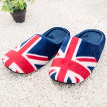 아포아룸 플래그 극세사 실내화, 네이비