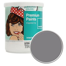 노루페인트 팬톤 내부 실내벽면 무광 페인트 1L, 17-1500 Speeple Gray