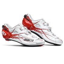시디 17 샷 로드용 클릿슈즈 ROAD v2, WHT + RED, 255