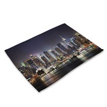 비케이 유럽 미국 명소 식탁매트, 10, 가로 42cm x 세로 32cm
