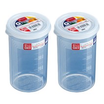 나카야 냉장고 보관함 원통형 540ml K143, 2개, 1개