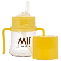 마이베이비 트레이닝 스트로우컵 148ml, 투명 + 옐로우, 1개