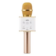 엑토 라이브 블루투스 마이크 겸용 스피커 MICS-03, MICS-03(골드)
