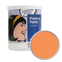 노루페인트 팬톤 외부용 실외 저광 페인트 1L, 15-1247 Tangerine