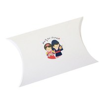 황씨네도시락 반달상자 48p + 새해복스티커 소년소녀 48p, 화이트, 1세트