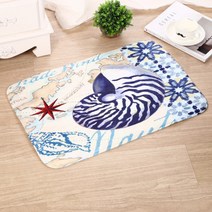 리빙팝 아쿠아쿠 일러스트 주방욕실 발매트, A10