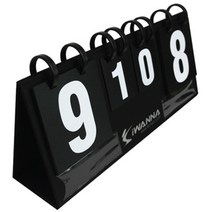 아이워너 멀티 스코어보드 35점수판, 블랙, 1개