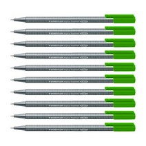 스테들러 트리플러스 화인라이너 334 수성펜 0.3mm, 51, 10개입