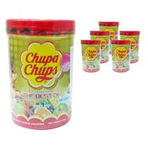 츄파춥스 미니튜브 막대사탕 50p, 550g, 6개입