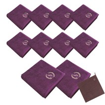 송월타월 슈퍼 클래스 S70 세면타올 170g 10p + 테리베이커리 고리수건 랜덤 발송, 자주, 1세트
