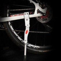 [캔버라] 자전거 킥 스탠드 화이트 38cm