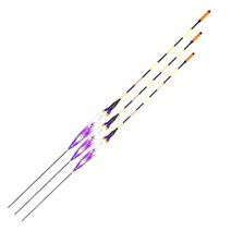 나루예 영지 전자 낚시찌 대 XL220 + 중 XL210 + 소 XL200, 혼합 색상, 1세트