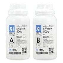 시너스 몰드용 실리콘 경도5 SH0189 500g, 1개