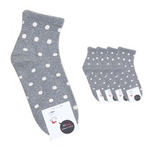 주크 땡땡이카바 5족 양말