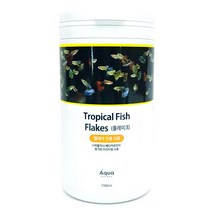 아쿠아가든 열대어 전용 사료 플레이크, 1000ml, 1개