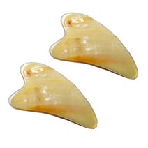 헬스플러스 얼굴윤곽 괄사 BJ-6021, 2개입, 혼합 색상